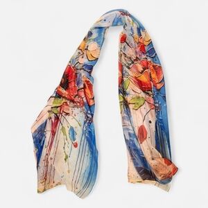 Floral Multicolor Scarf